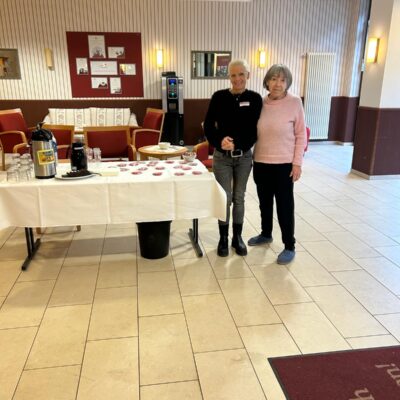 RB Stefanie Struve und Gast Sigrid Arndt